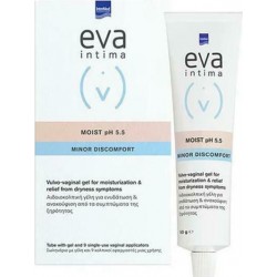 InterMed Eva Intima Moist pH 5.5 Gel Ενυδάτωσης με Χαμομήλι & Αλόη 9 x 5gr